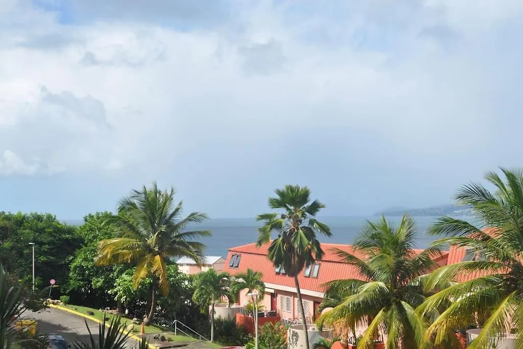 Apartament Sublime Appartement Pour 4Pers - Clim - Vue Mer - Parking Les Trois-Ilets