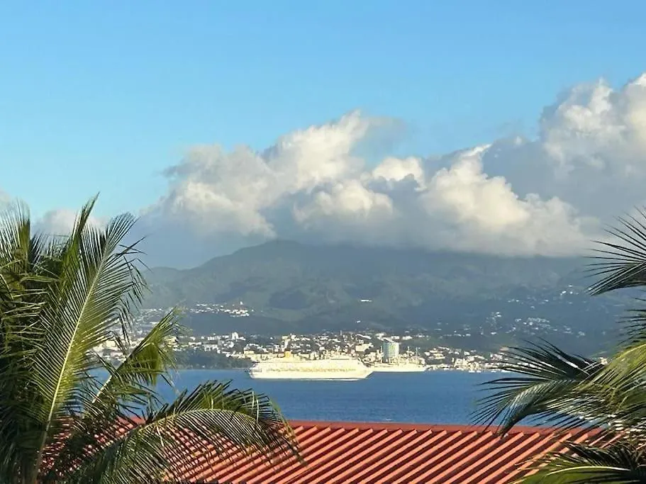 Apartament Sublime Appartement Pour 4Pers - Clim - Vue Mer - Parking Les Trois-Ilets Martynika